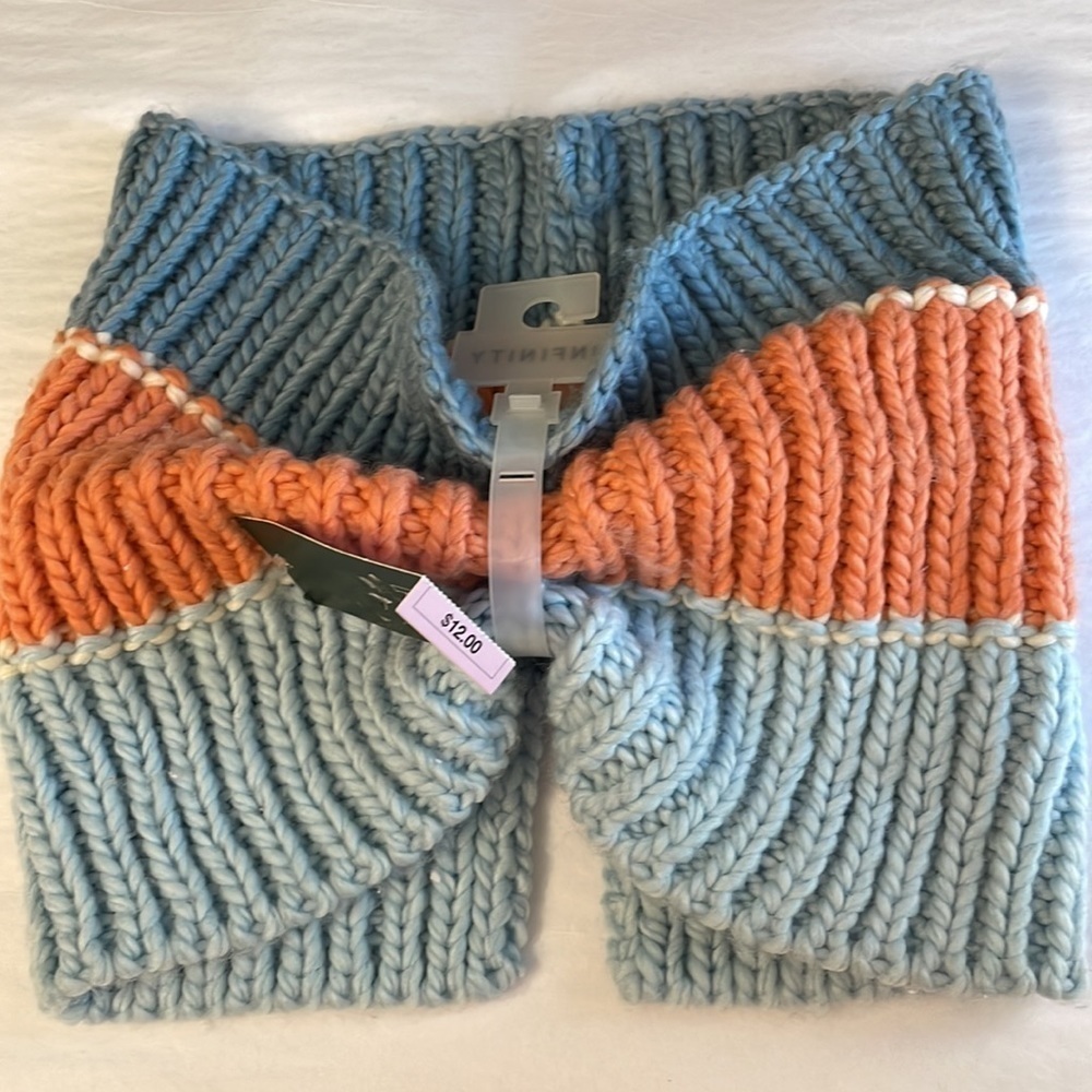 Wild Fable Colorblock Infinity Scarf NWT